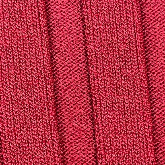 Cinq a Sept Pullover Ribbed Sweater Pomegranate Ruby Red Medium Cinq à Sept - Picture 6 of 10